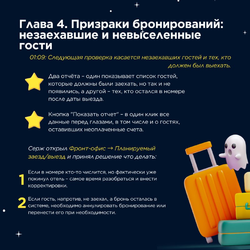 Настройка Ночного Аудита — карточка 5
